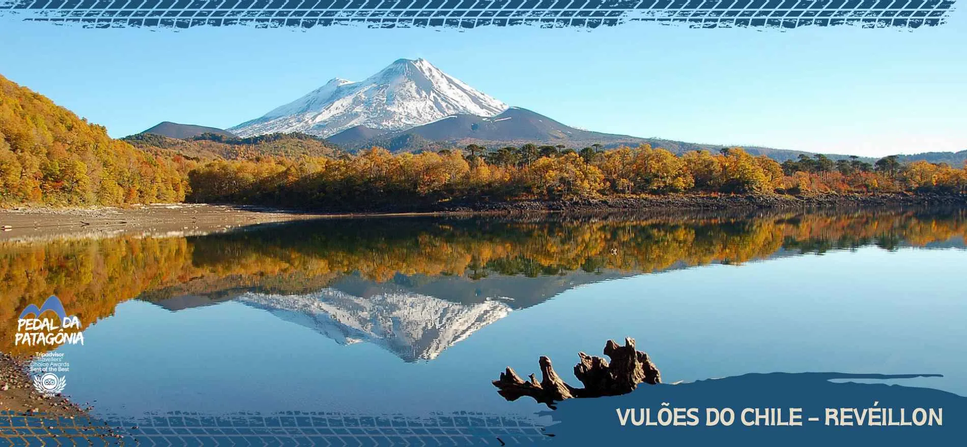 GUIADO>>PEDAL DA PATAGÔNIA>> VULCÕES DO CHILE >> REVEILLON 2026