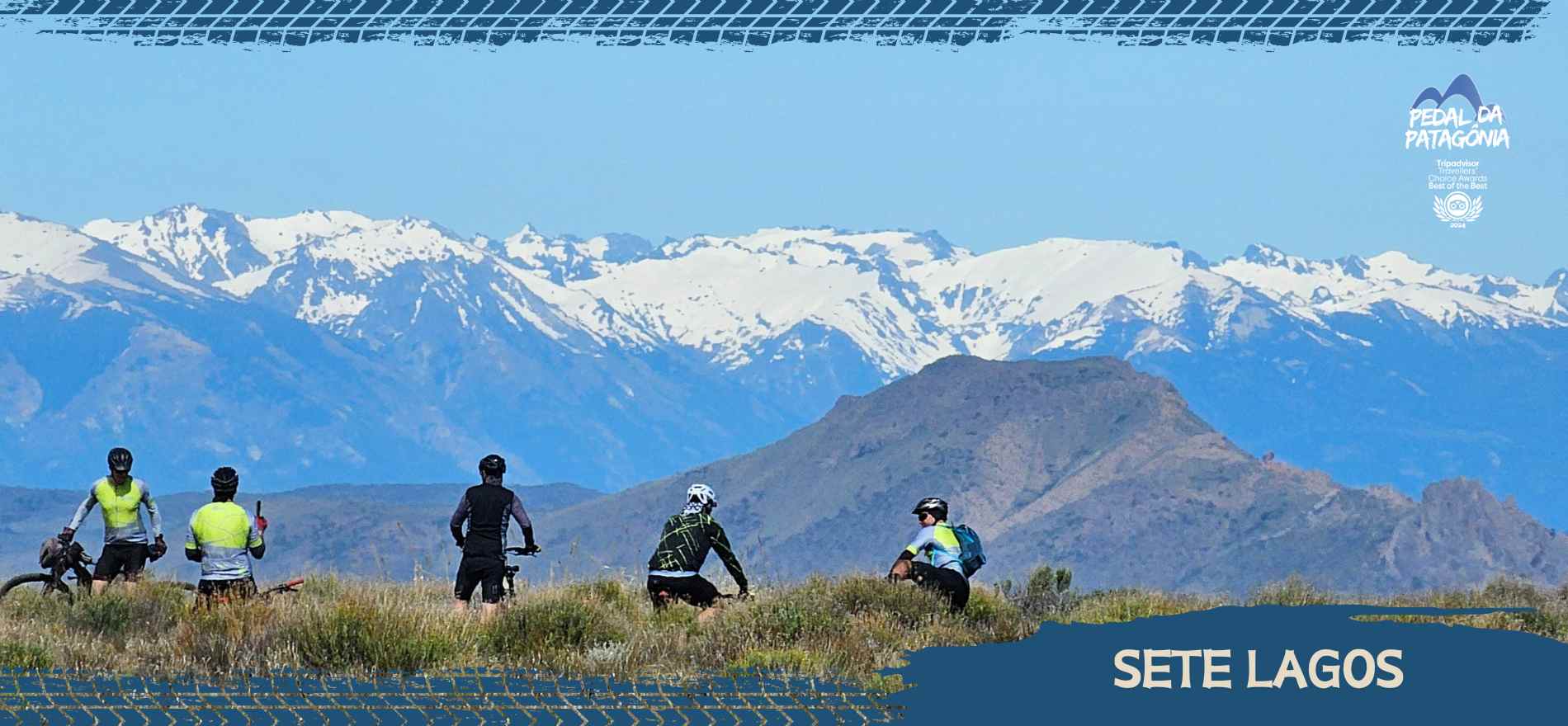 GUIADO >> PEDAL DA PATAGONIA >> SETE LAGOS >> 6 NOITES