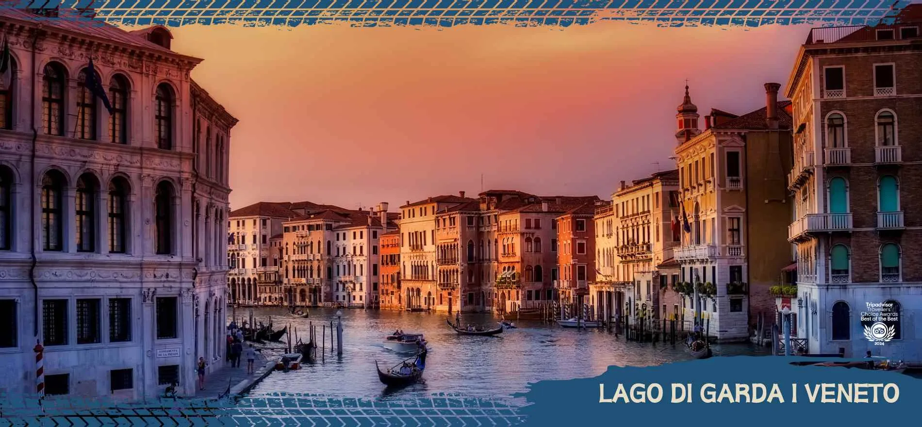 GUIADO >> LAGO DE GARDA A VENEZA >> BIKE TOUR >> 7 NOITES