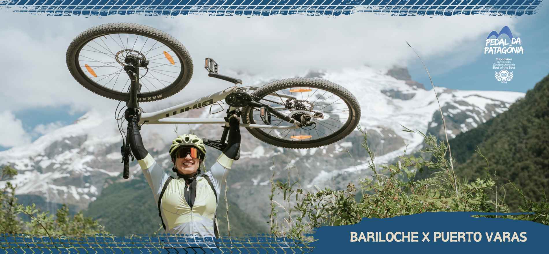 GUIADO>>PEDAL DA PATAGÔNIA>> TAVESSIA BARILOCHE - PUERTO VARAS>> 6 NOITES